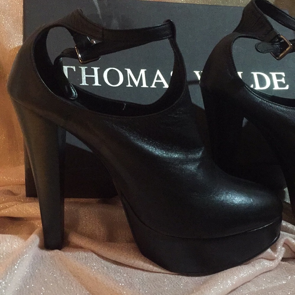 Thomas Wylde Black Heels